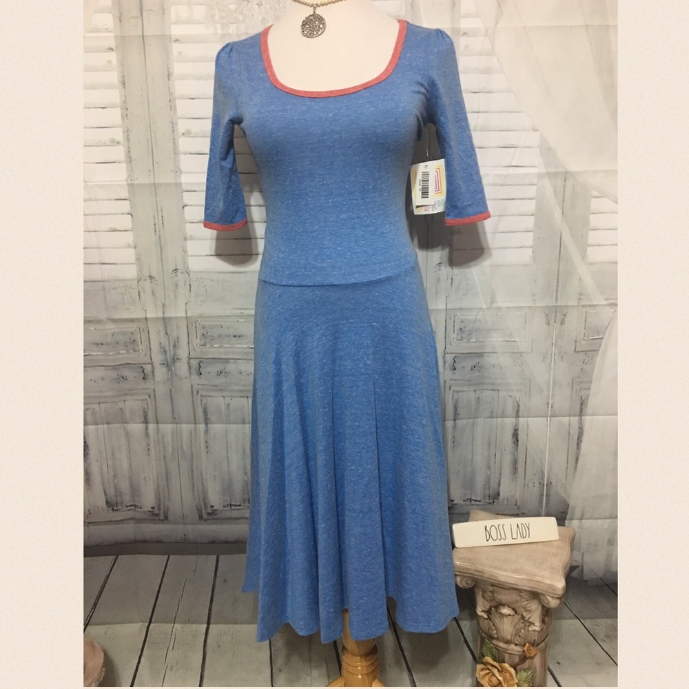 LulaRoe Nicole Dress NWT Size XS
